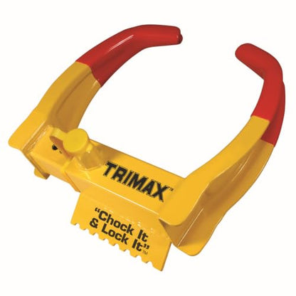 TRIMAX TCL65 - Trailer Wheel Lock - Fits 6"-10.5" Tires - Wheel Boot Lock for Trailer, Car, Truck, Boat, ATV, Camper, and More - style: TCL65