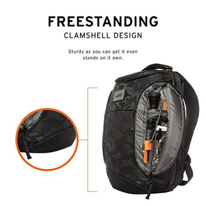 URBAN ARMOR GEAR UAG 18-Liter Backpack Lightweight Tough Weather Resistant Laptop Backpack, fits up to 13-inch, Standard Issue LE Black Midnight Camo - color: Standard Issue - Black Midnight Camo, size: 18-Liter