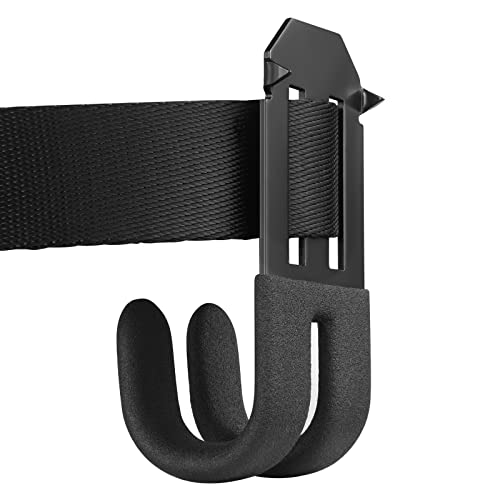 skiguard Treestand Strap Gear Hangers: Hunting Gear Multi-Hook Accessory Holder for Bow Hanger, Quiver, Binoculars, Tree Saddle, Tree Stand Accessories for Hunting, Bow Hangers for Tree Stand