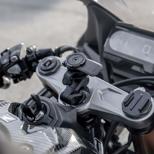 Quad Lock Motorcycle Fork Stem Mount PRO Kit with Vibration Dampener and MAG Phone Case for iPhone 17 Air - size: iPhone 17 Air
