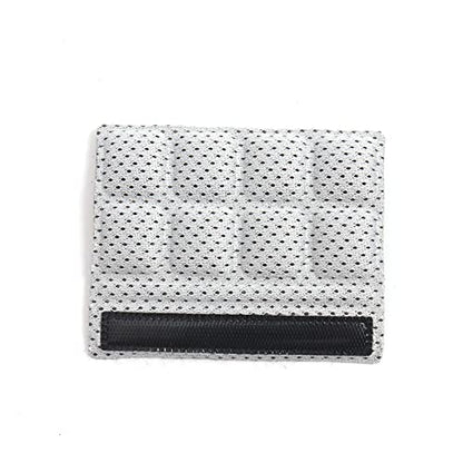 6PCS Chin Pads Foam Pad Set Strap Padding Replacements Universal Cushion Mats for Cycling Bike Bicycle Motorcycle Road Racing Riding Helmet - color: Grey 6PCS