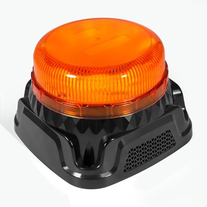 Agrieyes Beacon Light with Reverse Alarm, Amber Flashing and Rotating Emergency Warning Caution Safety Lights for Vehicles, Trucks, Tractor Forklift and Postal - size: Screw1