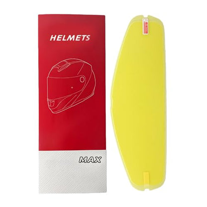 STREAM II Helmet Visor Anti-Fog Film for FF808, Motorcycle Helmet Shield Anti-Fog Insert, Helmet Lens Fog-Resistant Sticker for Clear Vision
