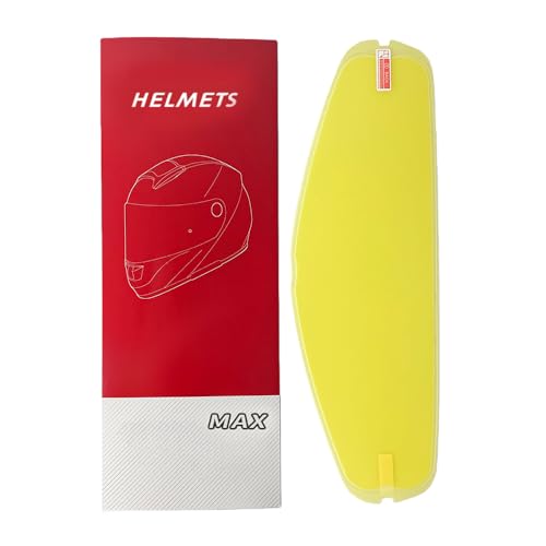 STREAM II Helmet Visor Anti-Fog Film for FF808, Motorcycle Helmet Shield Anti-Fog Insert, Helmet Lens Fog-Resistant Sticker for Clear Vision
