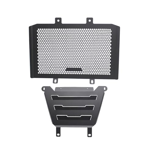 Motorcycle Radiator Grille Cover Motorcycle Radiator Guard Protection Engine Cover Protector For CFMOTO 450MT 450 MT 450 MT450 CF450MT 2024 2025 2026(Black set) - color: Black set