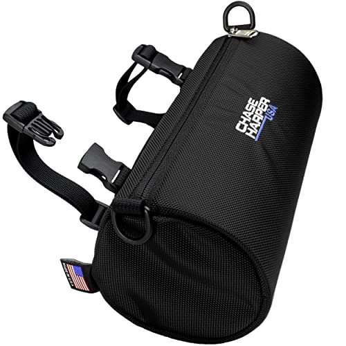 Chase Harper USA Ruckus Barrel Bag - Highly Durable Industrial Grade Ballistic Nylon Exterior with Strong Thermoplastic Insert 105000BLK - color: Black