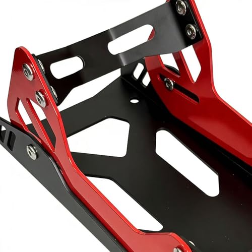 Motorcycle Wheel Chock Universal Front Tire Stand Adjustable Iron Material Foldable Structure Support for Cruiser Sports Bikes Suitable for Trailer