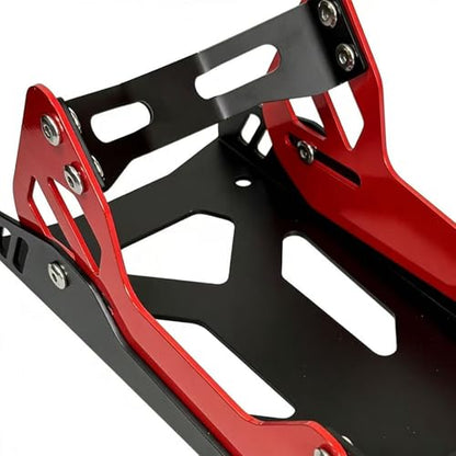 harayaa Motorcycle Wheel Chock Front Tire Stand Heavy Duty Professional Universal Portable Support for 8"-21" Wheel for Garage