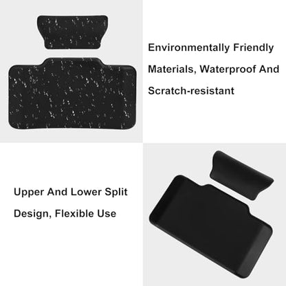 Motorcycle Top Case Passenger Backrest, PSLER Universal Motorcycle Back Cushion Top Box Trunk Cushion Tail Box Case Cushion Passenger Backrest Back Pad Trunk Sticker Decal Backrest