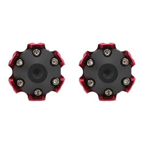 KIMISS 2pcs Wheel Fork Frame Sliders for Motorcycle, CNC Aluminum Alloy Crash Protection, Universal Fit Axle Protector, Fork & Wheel Guard