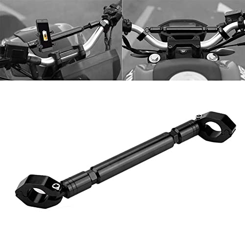 Motorcycle 7/8'' 22mm Balance Bar Handle Bracket Aluminum Alloy Motobike Handlebar Accessories Black