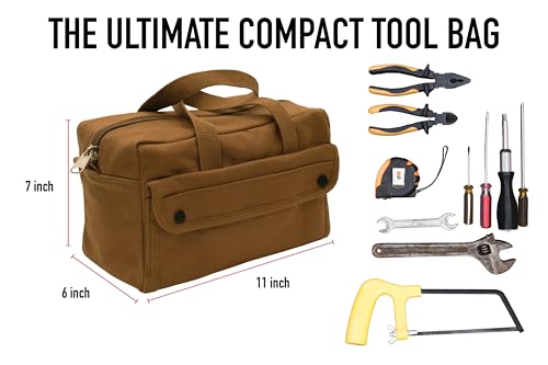 Rothco Mechanic's Tool Bag - Heavy-Duty Organization for Gear and Equipment - color: Woodland Camo