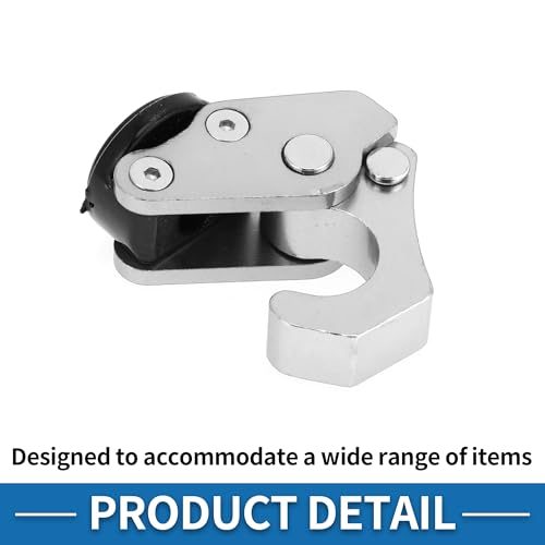 Motorcycle Handlebar Hook Helmet Gloves Luggage Hanger Motorcycle Hook Hanger Aluminum Alloy Silver Tone - color: Silver Tone