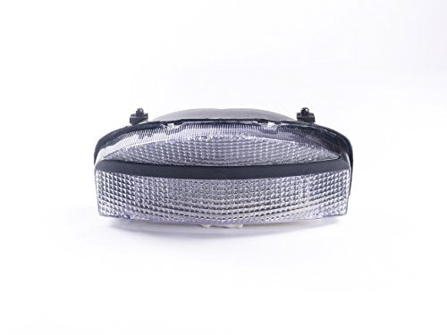 Sequential Motorcycle Led Tail Light with Turn Signals Compatible with 00-01 CBR929RR,White