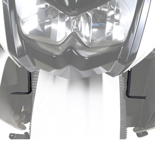 Motorcycle Auxiliary Light Mount Fit for KLR650 2008-2024, Fog Light Rack Spotlight Bracket Holder