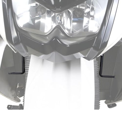 Motorcycle Auxiliary Light Mount Fit for KLR650 2008-2024, Fog Light Rack Spotlight Bracket Holder