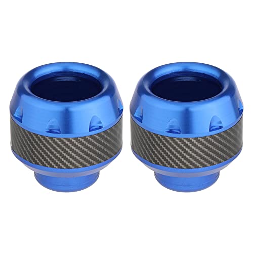 Windance Front Rear Fork Frame Sliders Wheel Crash Protector Falling Protection Universal for Motorcycles Motorbikes Moped Scooters (Blue)