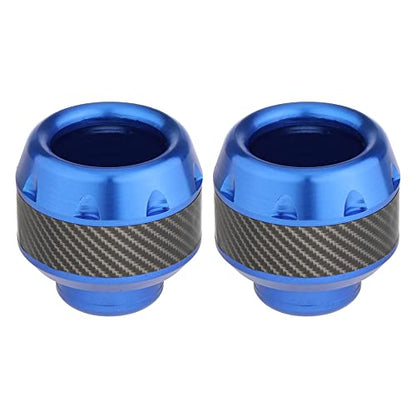 Windance Front Rear Fork Frame Sliders Wheel Crash Protector Falling Protection Universal for Motorcycles Motorbikes Moped Scooters (Blue)