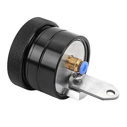 Dioche Universal Motorcycle Chain Oiler Lubricator System for, Easy Install for Smooth Ride (Black)
