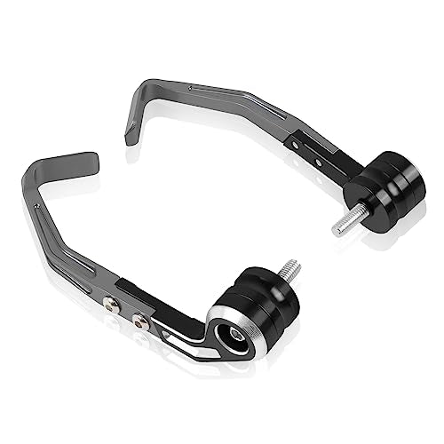 Compatible with M1000RR S1000RR 2019-2025 Brake Clutch Lever Guard CNC Aluminum Motorcycle Handlebar Levers Protector Accessories(Titanium) - color: Titanium