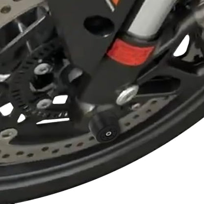 Xitomer Front Axle Sliders Fit for Street Triple 765 R/RS, Street Triple S / 660S motorcycle Front Fork Wheel Frame Sliders Crash Protector (Front) - style: Front