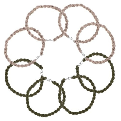 POPETPOP 8pcs Outdoor Boot Straps Bike Blousing Garters Boot Supplies Cycling Boot Ropes Elastic Boot Strap