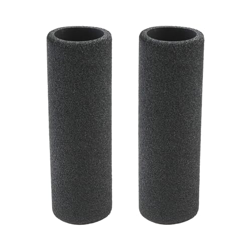 2PCS Motorcycle Handlebar Grips, Soft Foam Grip Cover Compatible with Harley Honda Yamaha Kawasaki Suzuki BMW Triumph - size: 1-1.2 inch