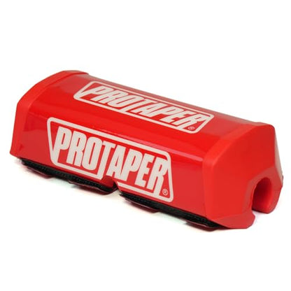 Motorcycle Handlebar Pad Triange Universal Powerspor Chest Sponge Pad for ATVs Dirt Pit Bike Compatible with Motorcross UTV (Red White)