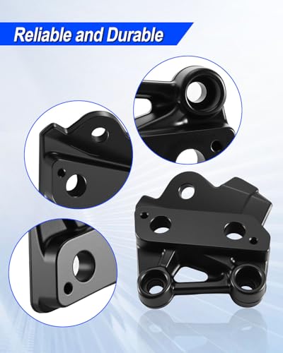 Electric Dirt Bike Foot Pegs Brackets Holder Fit for Talaria X3 X3 PRO, Black Footpeg Pedal Bracket