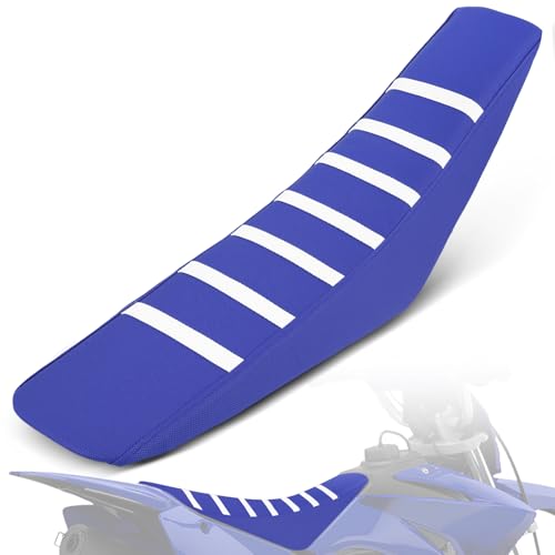 Dirt Bike Universal Seat Cover Non-Slip Gripper Soft Motorcycle Seat Covers for CRF YZF YZ EXC SX KLX KX TTR Most Motocross Blue - color: blue