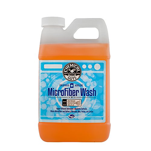 Chemical Guys CWS_201_64 Microfiber Cleaning Cloth & Car Wash Towel Concentrated Cleaning Detergent, 64 fl oz (Half Gallon), Orange Scent - size: 64 Fl Oz (Pack of 1)