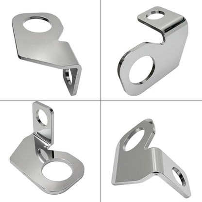 2 PCS Safety Flag Whip Rear Axle Mounting Bracket Fit for Motorcycle, Dirt Bike, Motocross, Off-Road, Dune Flag, 22.5mm Mounting Diameter