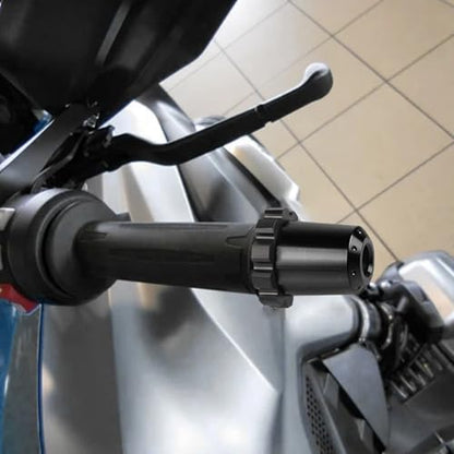 Throttle Lock Cruise Control For Vulcan S KLR 650 GTR1400 for Ninjia 650 ER-6N Z900 Z400 Throttle Clamp Assist End Bar (Black) - color: Black