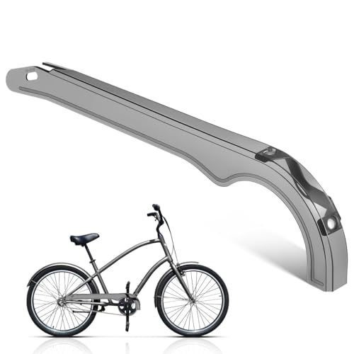 VOSAREA Bicycle Chain Cover Shell Replacement Mountain Bike Plastic Bike Chain Cover Metal Easy to Install Sturdy Guard Protector