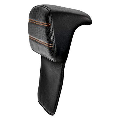 Razor Chopped Pack Backrest Pad Fits For Harley Touring 2014-2023 Tri Glide Road King Street Glide Road Glide Electra Glide Pack - color: Style E# 4