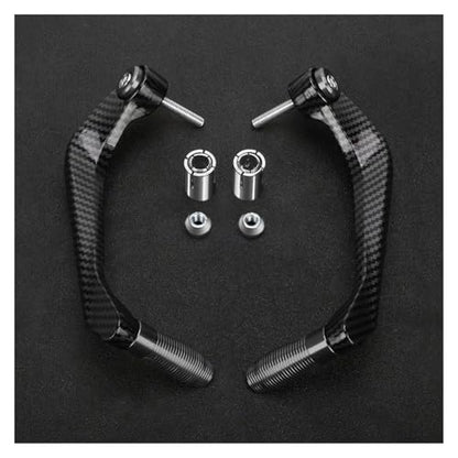 Motorcycle CNC Handlebar Handguard Brake Clutch Levers Hand Guard Protector For Ducati Monster 821 695 696 797 1200 1200S 1100(Grey) - color: Grey