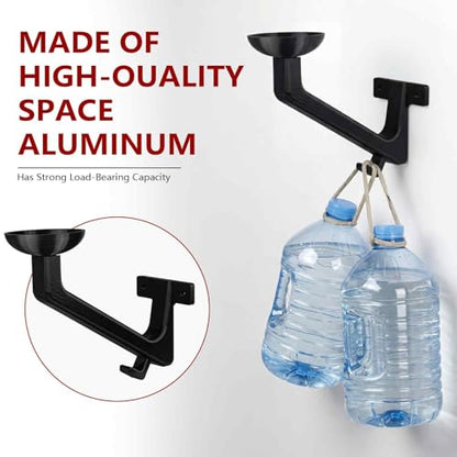 Firefighter helmet wall-mounted display rack/coat rack/helmet holder - Carbon fiber material - Includes mounting hardware - Black