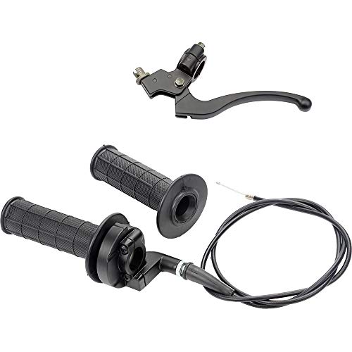 22mm Mini Bike Throttle Cable,50 90 110 125cc ATV Quad Pit Bike Dirt Bike Baja Doodlebug Mini Bike Twist Throttle Accelerator Handle Grips