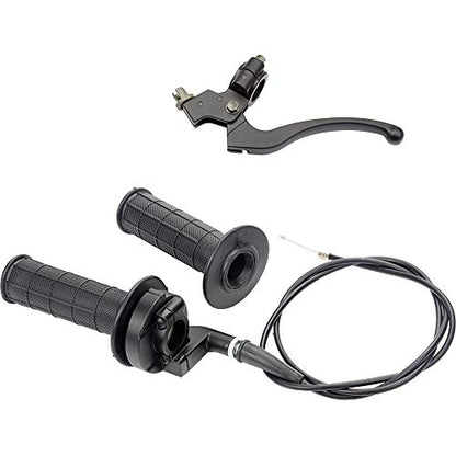 22mm Mini Bike Throttle Cable,50 90 110 125cc ATV Quad Pit Bike Dirt Bike Baja Doodlebug Mini Bike Twist Throttle Accelerator Handle Grips