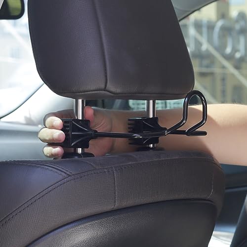 GEEDAR Hard Hat Holder for Truck Seat, Caps Hanger for Truck Accessories, Car Back Seat Headrest Hooks for Men and Women - size: for Hard Hat / Coat