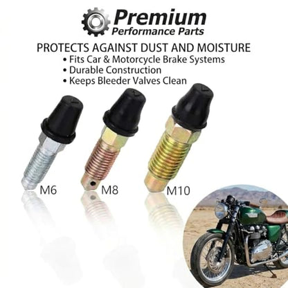 Brake Bleeder Hose Kit One Way Check Valve with Metal Clips for Cars Motorcycles Clutch Universal Flexible Bleeding Tool