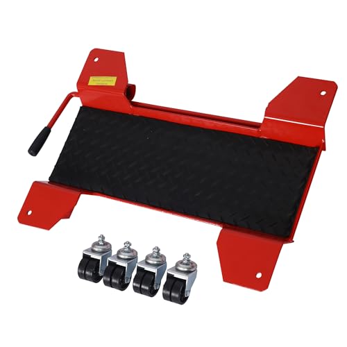 500LBS Motorcycle Center Stand Move Dolly, Motorcycle Scooter Mover