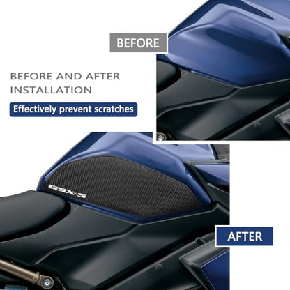 for GSX-S1000 1000F GSXS 1000 1000 GX F GSXS1000GT GSXS1000GX 2026 2025 2024-2015 Tank Pad Protector Motorcycle Sticker Decal Air Knee Grip Tank Traction Pad Side Accessories gsx s1000gx