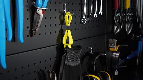Glove Guard High Vis Pack glove clips, with safety breakaway, Secures Hats, gloves, and hiking gear, 6 pack, Outdoor Accessories, Made in the USA