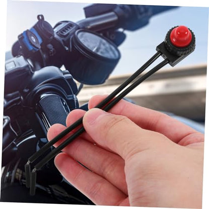 Alipis Waterproof Push Button Switch for Motorcycle 107 Wiring – Universal Handlebar Control Switch for Engine and Brake Light Activation