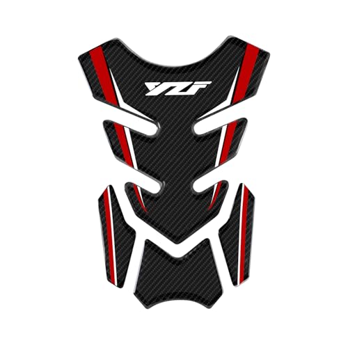 Motorcycle Tank Pad Gas Tank Protector Compatible with Yamaha YZF-R7 R1 R1M YZF-R3 R6 R6S R9 R25 YZF-R15 - size: For YZF