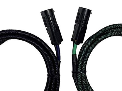 Kustom Cycle Parts Aftermarket Saddlebag Speaker Wiring Kit. Made Wire. Universal fit for All Motorcycles. Plug and Play. Harley Davidson. Made in the USA (OFC Oxygen Free Copper) - size: OFC Oxygen Free Copper