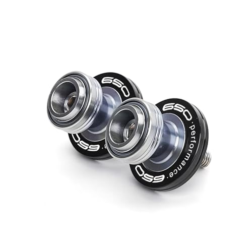 Motorcycle CNC M8 Rear Slider Stand Screw Swingarm Spools accessories, For Z900 Z900RS Z800 Z650 Z650RS 2023 2024 (Titanium-650) - color: Titanium-650