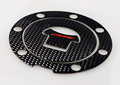 Real Carbon Look, Protector Pad, Tank Pad Decal Stickers, Tank Side Traction Pad, Fuel Gas Tank Cap,Anti Slip sticker, Traction Side, Fuel Knee Grip Decal for CBR 600RR 2003-2006