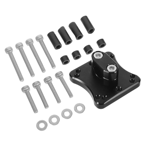 Operitacx Motorcycle GPS Bracket Aluminum Alloy Phone Navigation Holder with Weather Resistant Design and Universal Compatibility for Secure Handlebar Mounting